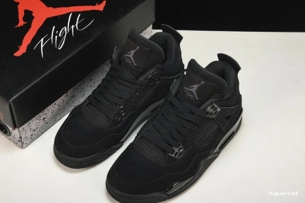 Hyperoad CAT JORDAN 4 2020 BLACK WOMEN （GS) AIR 1214